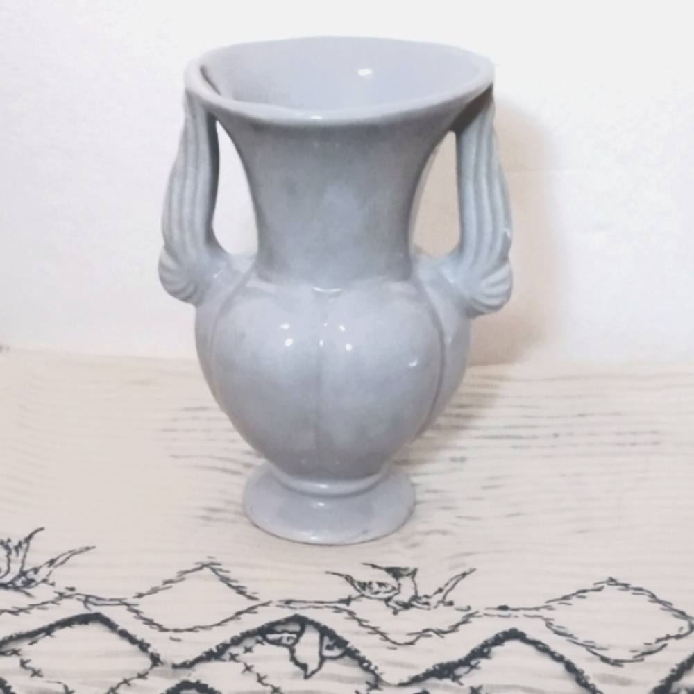 Niloak Art Pottery Double Wing Handle Vase